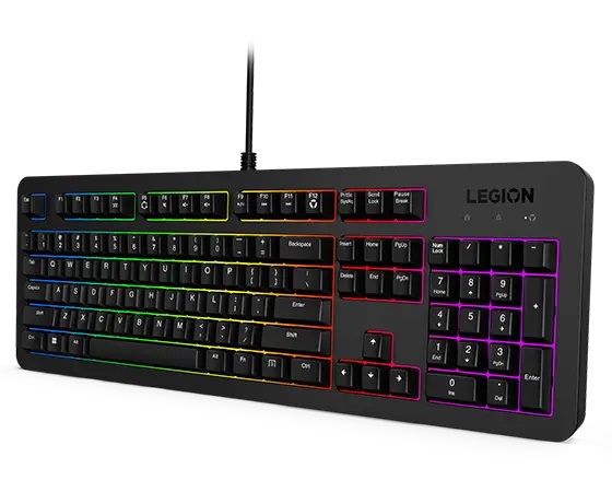 Lenovo Legion K300 RGB/ Drôtová USB/ SK-SK layout/ Čierna 