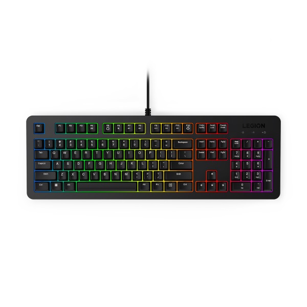 Lenovo Legion K300 RGB/ Drôtová USB/ SK-SK layout/ Čierna