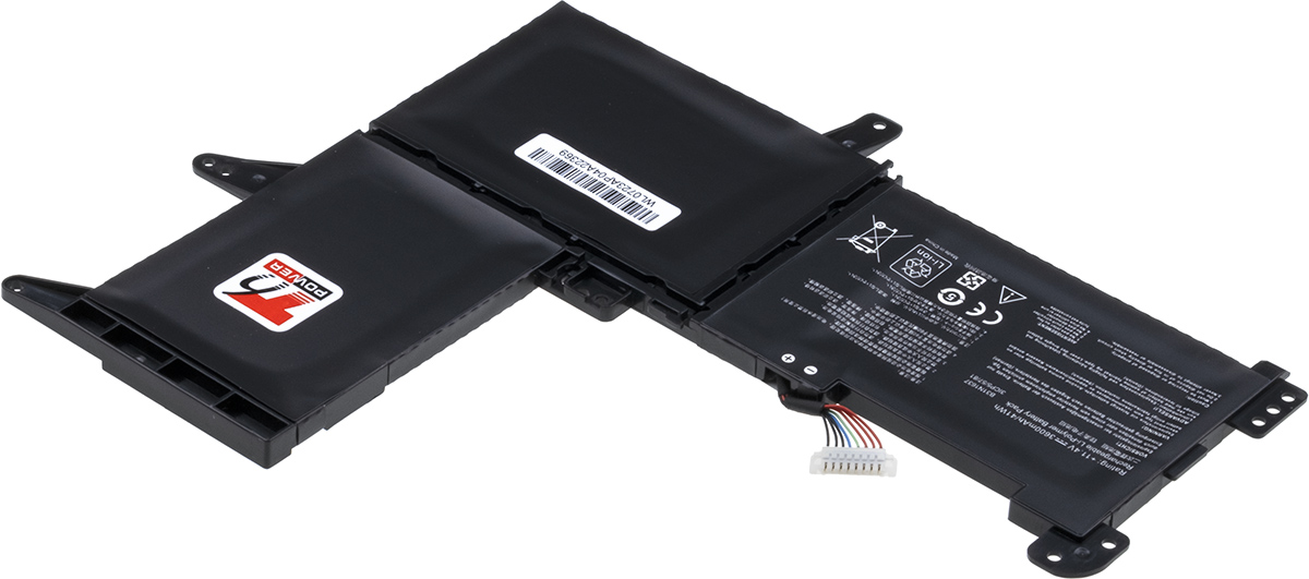 Batéria T6 Power Asus VivoBook S510, X510, F510, 3600mAh, 41Wh, 3cell, Li-pol 