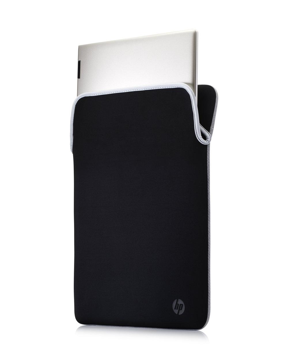 HP Protective Reversible 14 Blk/ Slv Sleeve 