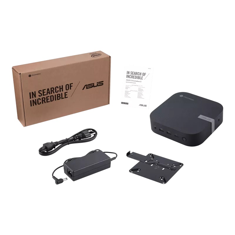 ASUS ChromeBox/ 5 (CN67)/ Mini/ i3-1220P/ 8GB/ 128GB SSD/ UHD/ Chrome/ 3R 