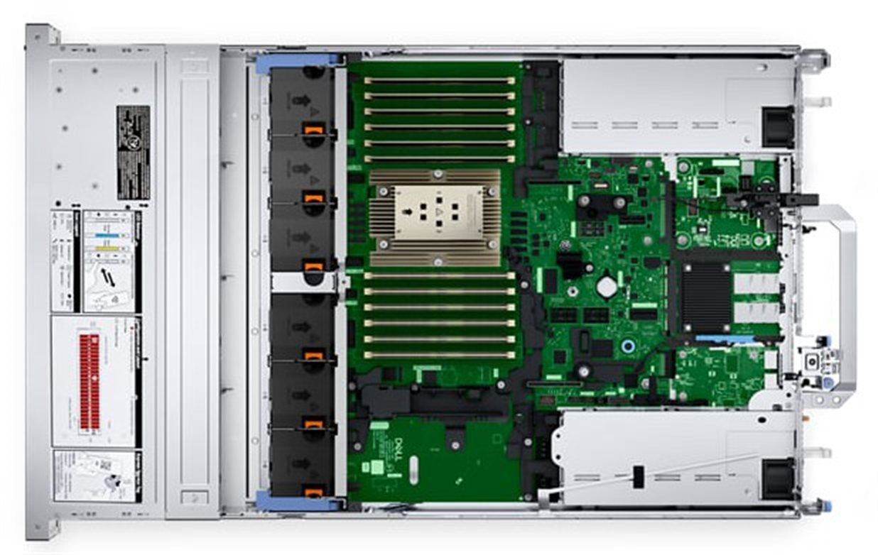 DELL SRV PowerEdge R7615/ 8x2.5"/ 9224/ 2x16GB/ 480GB SSD SATA/ 2x700W/ H755/ iDRAC9 En./ 3Yr Basic NBD 