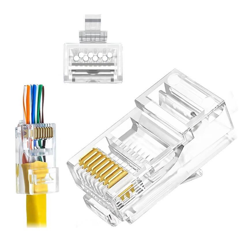 W-Star Konektor UTP RJ45EZ Cat6A 1000ks 3U RJ45EZC6AT