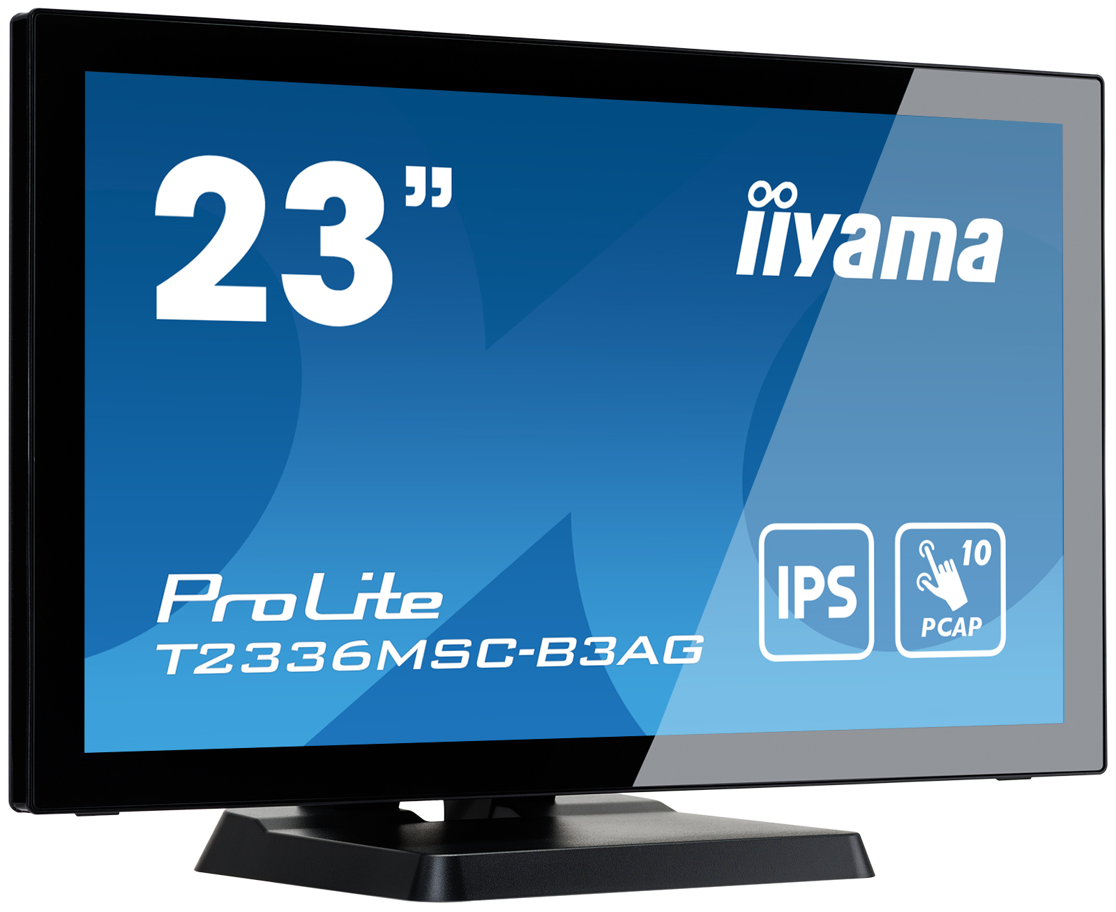 23" LCD iiyama T2336MSC-B3AG -multidotyk, kapacitný 