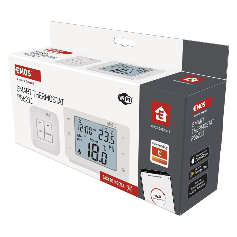 EMOS GoSMART progr. termostat- bezdrôtový P56211 