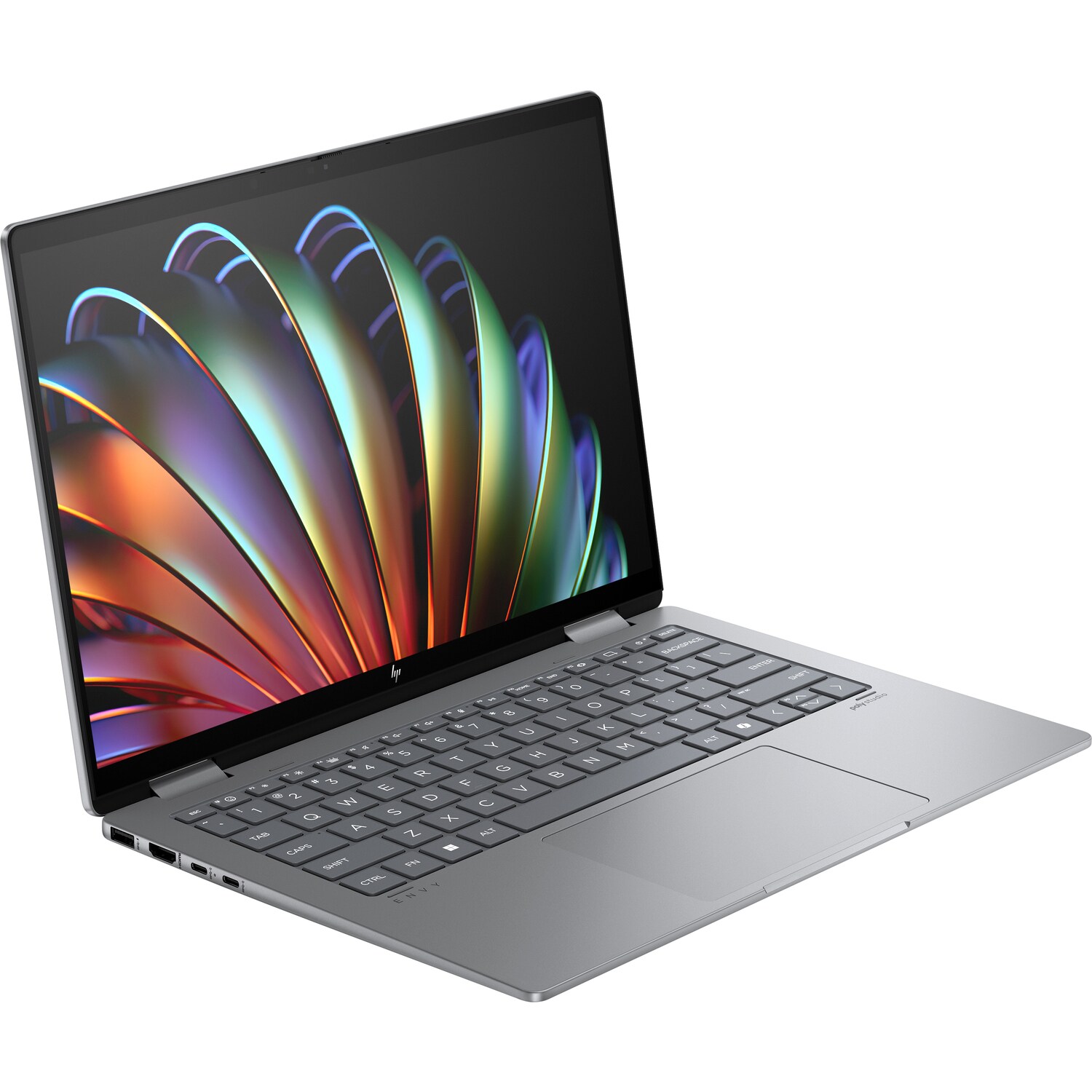 HP ENVY x360 14-fa0003nc, R7-8840HS, 14.0 2880x1800/OLED/400n/120Hz/Touch, UMA, 16GB, SSD 1TB, W11Pro, 2-2-2, Silver 