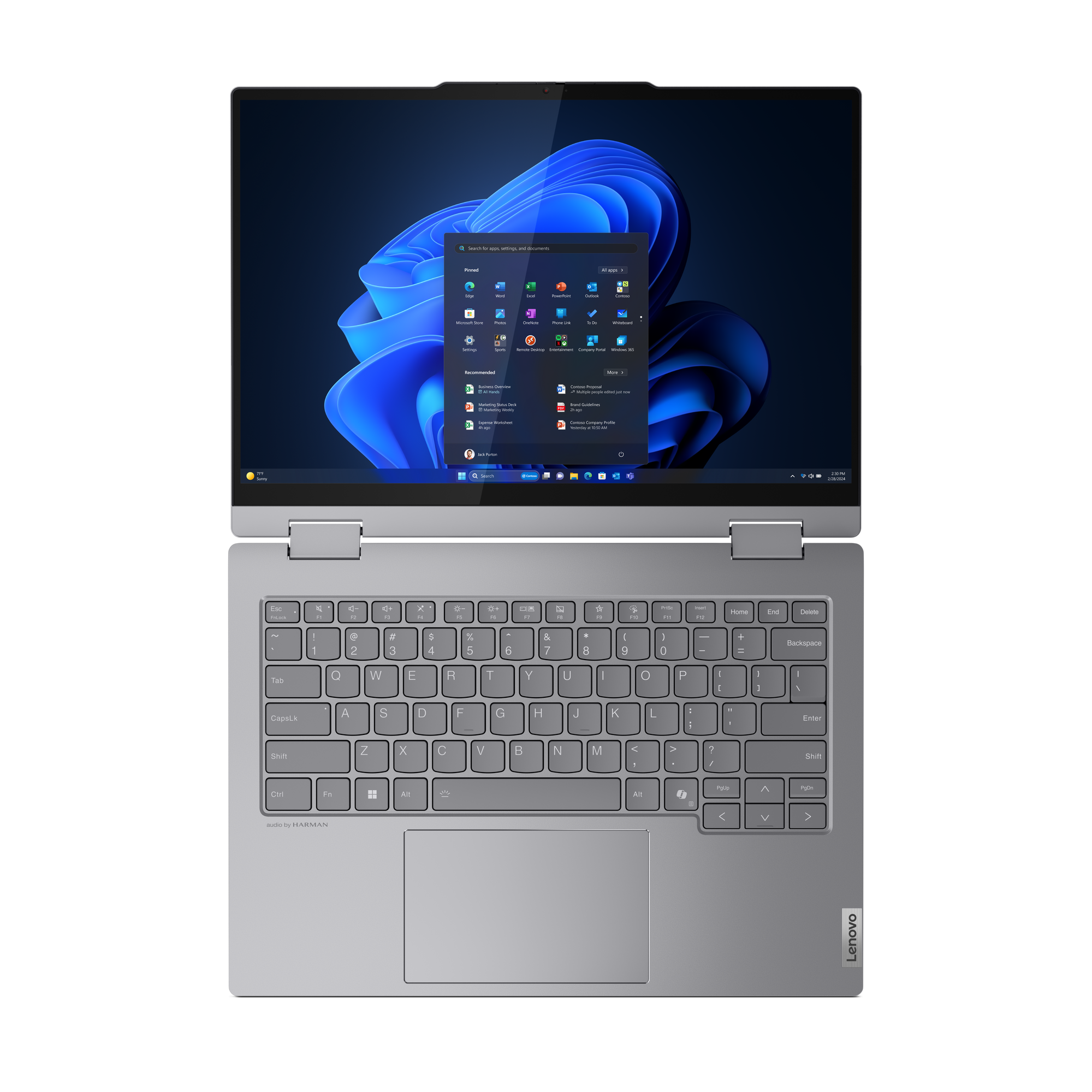 Lenovo ThinkBook/ 14 2-in-1 G4 IML/ U5-125U/ 14"/ FHD/ T/ 16GB/ 512GB SSD/ 4C-iGPU/ W11P/ Gray/ 3R 