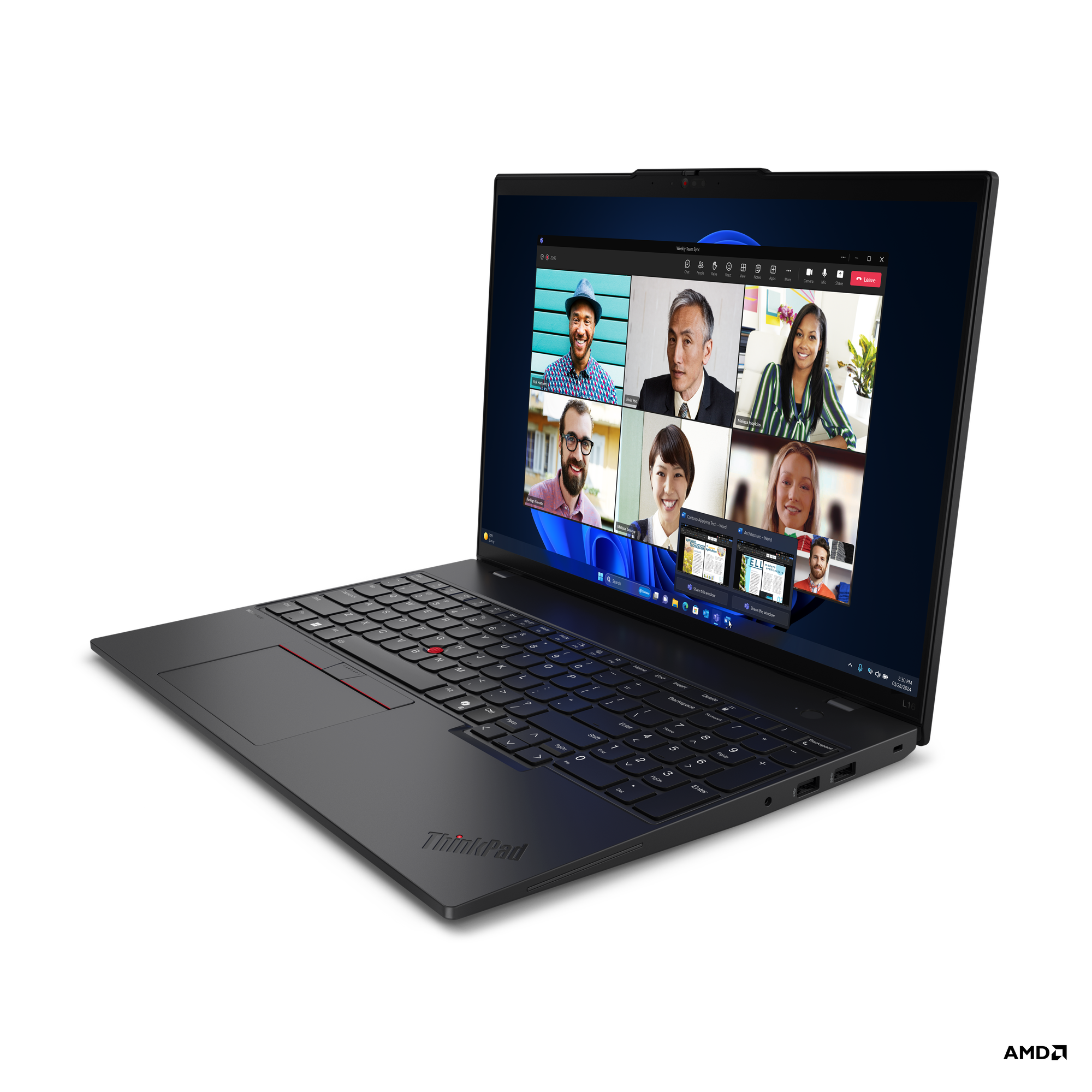 Lenovo ThinkPad L/ L16 Gen 1 (AMD)/ R5PRO-7535U/ 16"/ WUXGA/ 16GB/ 512GB SSD/ AMD int/ W11P/ Black/ 3R 