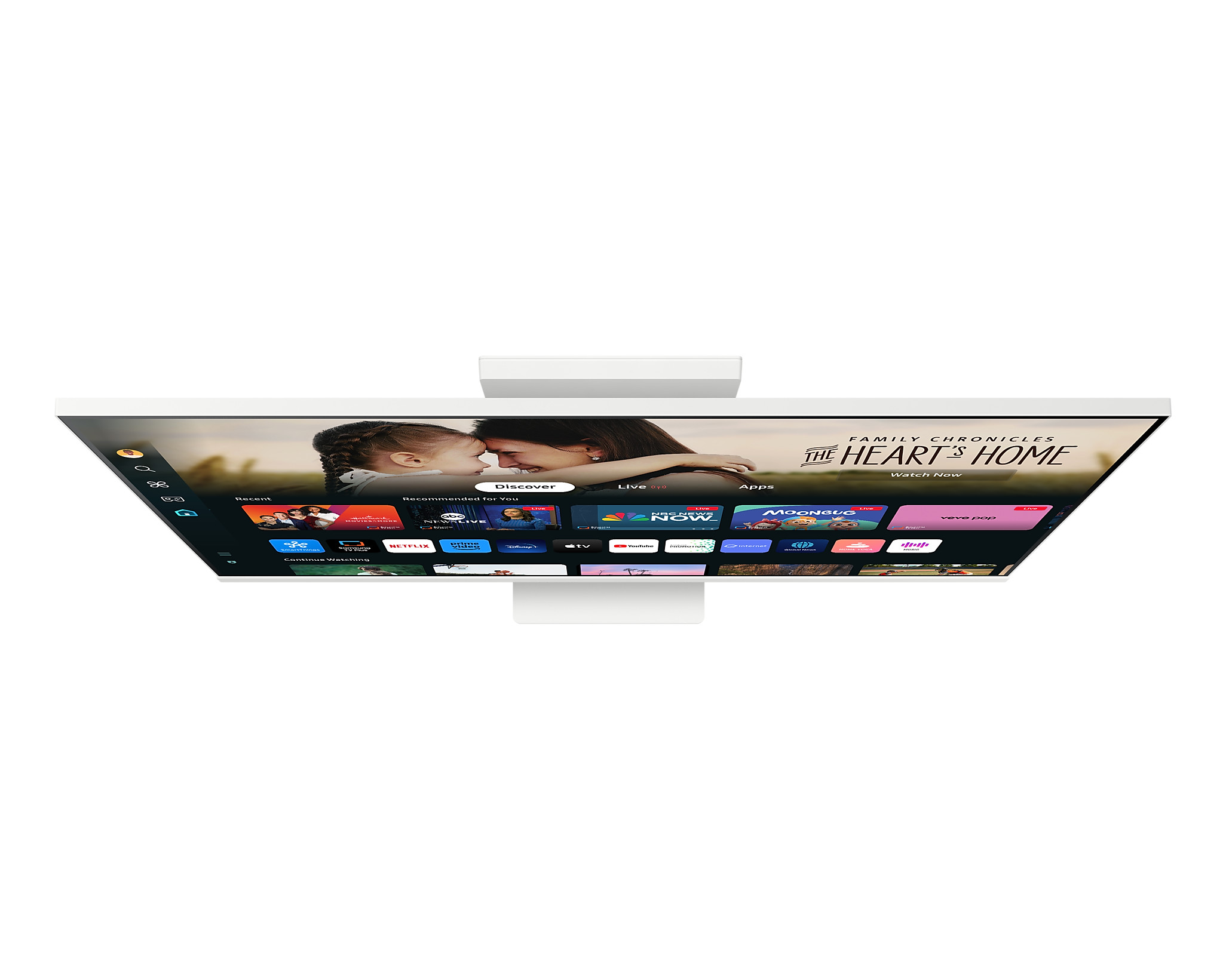 Samsung Smart Monitor/ M80D/ 32"/ VA/ 4K UHD/ 60Hz/ 4ms/ White/ 2R 