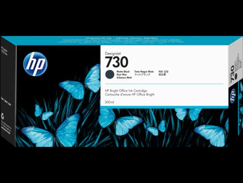 HP 730 300 ml Matte Black Ink Crtg 
