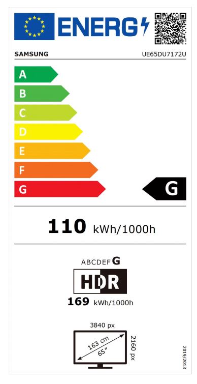 Samsung/ UE65DU7172/ 65"/ 4K UHD/ Black 