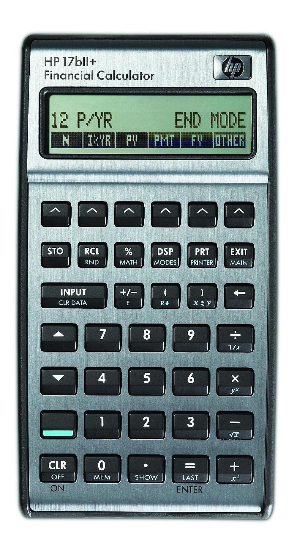 HP-17BII PLUS  Finančná kalkulačka