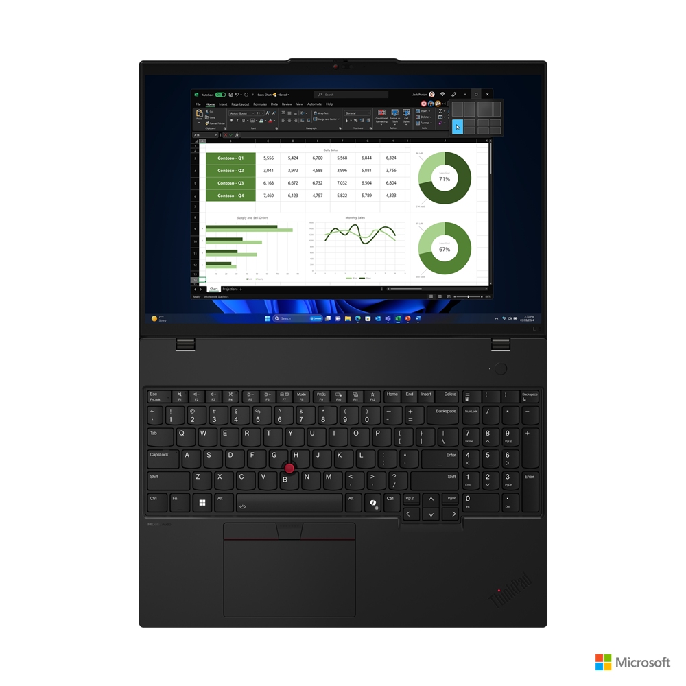 Lenovo ThinkPad L/ L16 Gen 1 (Intel)/ U7-155U/ 16"/ WUXGA/ 16GB/ 1TB SSD/ 4C-iGPU/ W11P/ Black/ 3RNBD 