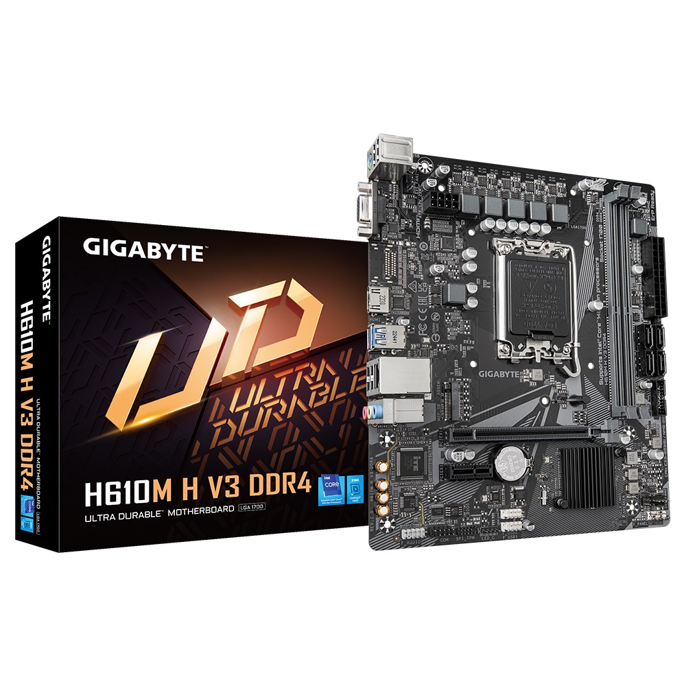 GIGABYTE H610 H V3 DDR4/ LGA 1700/ mATX 