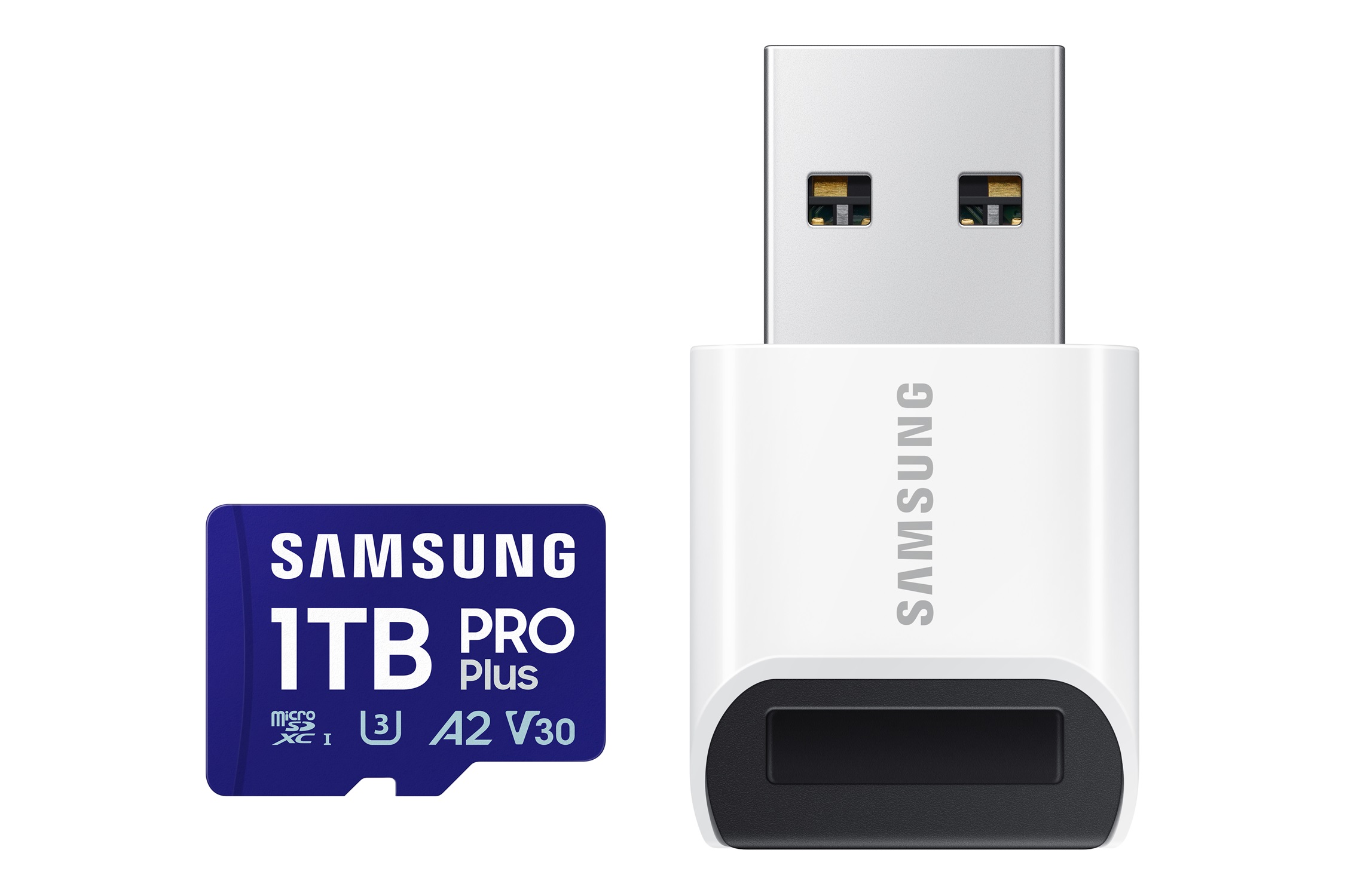 Samsung PRO Plus/ micro SDXC/ 1TB/ UHS-I U3 / Class 10/ + Adaptér/ Modrá