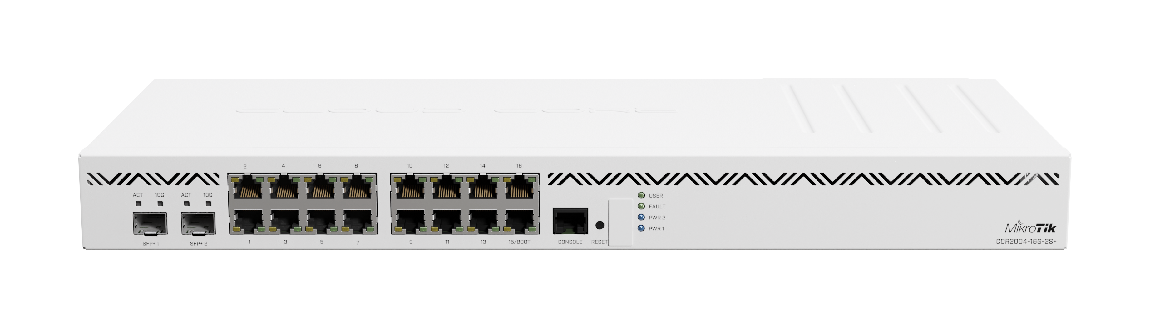 MikroTik CCR2004-16G-2S+, CloudCore router radu 2000