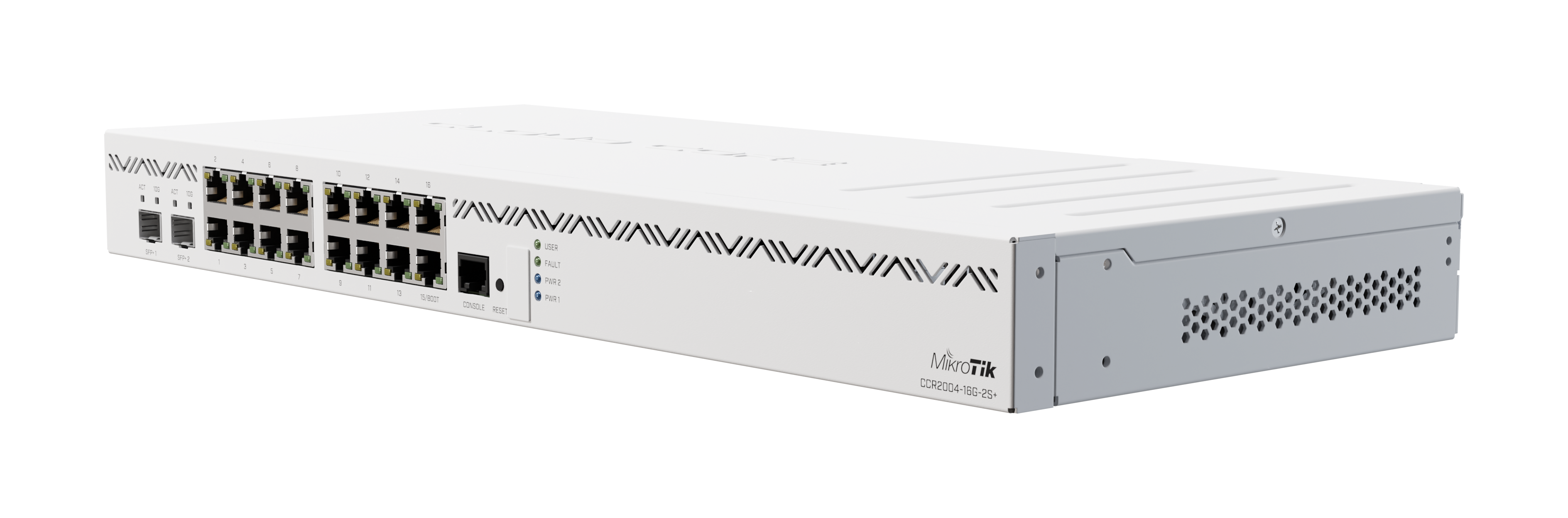 MikroTik CCR2004-16G-2S+, CloudCore router radu 2000 