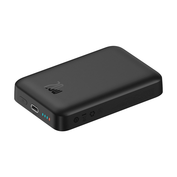 Baseus Magnetická Powerbanka 10000mAh 20W Black 