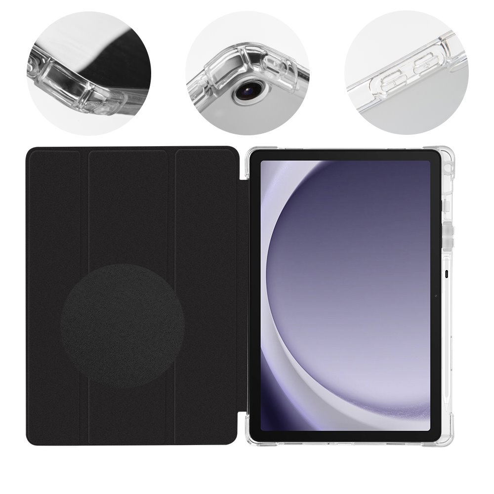 OBAL:ME MistyTab Puzdro pre Samsung Galaxy Tab A9+ Black 