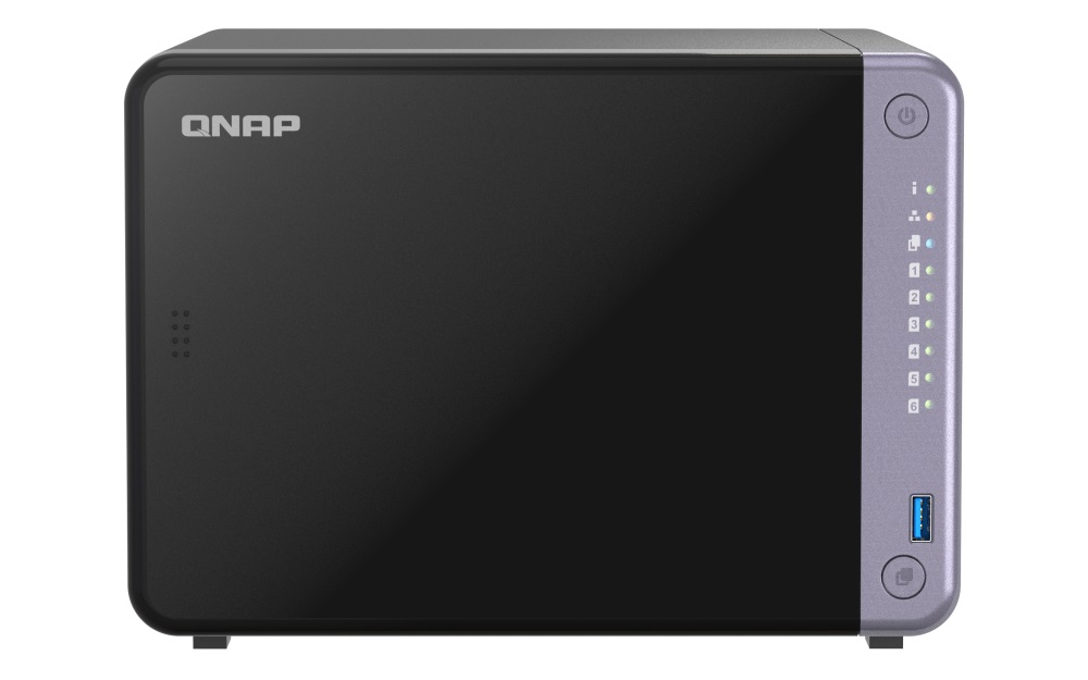 QNAP TS-632X-4G (4core 2GHz, 4GB RAM, 6x SATA, 1x PCIe slot, 2x 2, 5GbE, 2x 10GbE SFP+, 2x USB 3.2)