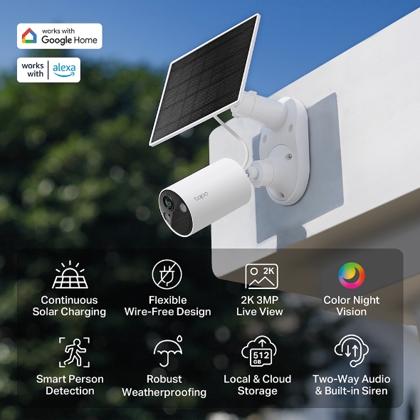 Tapo C410 KIT Solar-Powered Security Cam.kit 