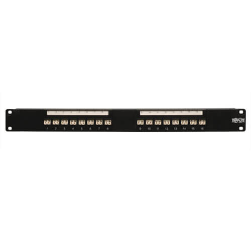 Patch panel 1U, 16x, (LC LC), Multimode alebo Singlemode