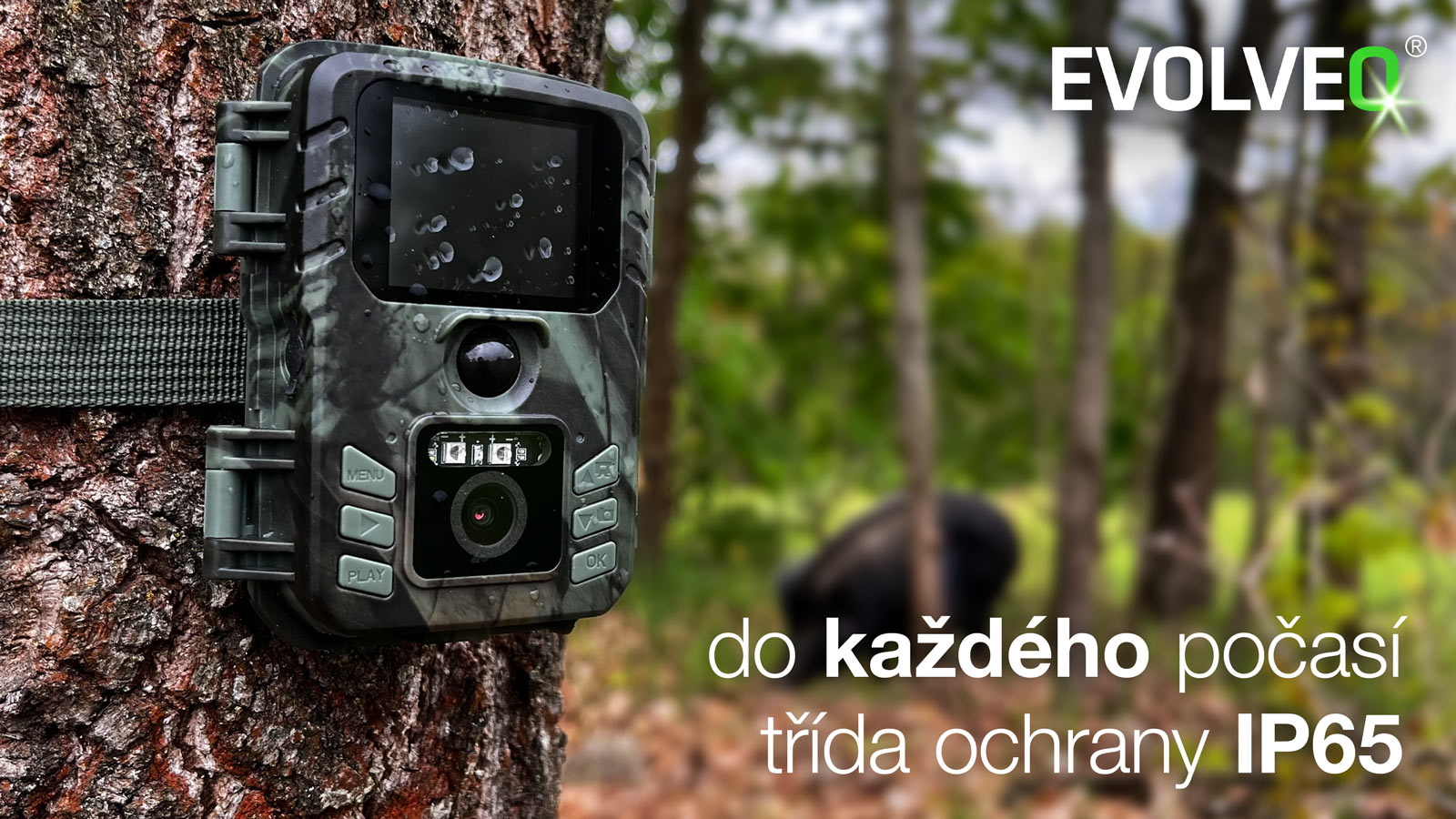 EVOLVEO StrongVision Mini LCD, fotopasca/ časozberná kamera 