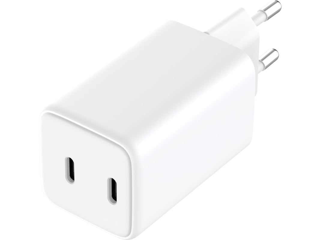 Sandberg AC Charger Dual USB-C PD65W EU 