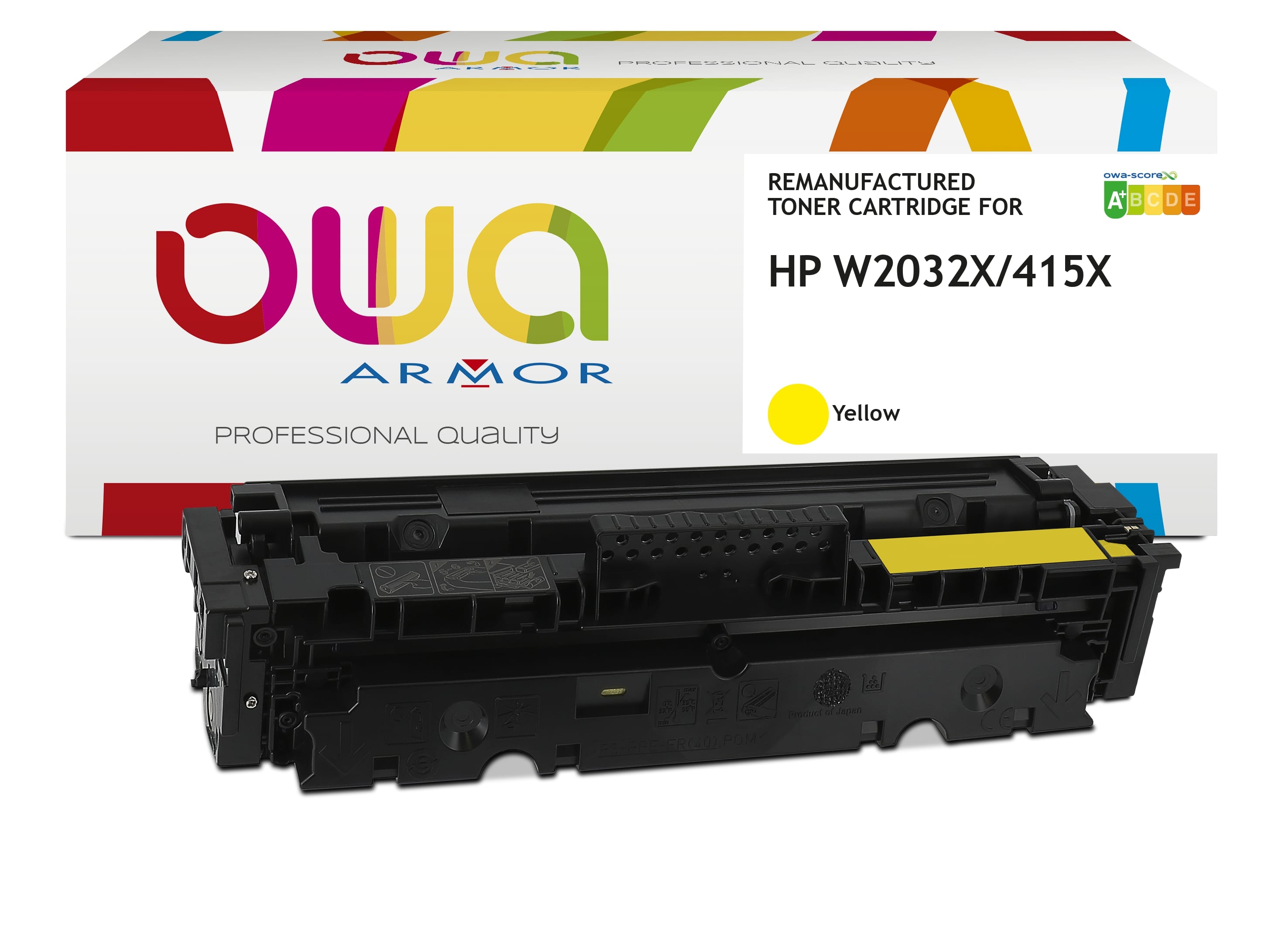 OWA Armor toner kompatibilný s HP W2032X, 415X, 6000st, žltá yellow, level managment