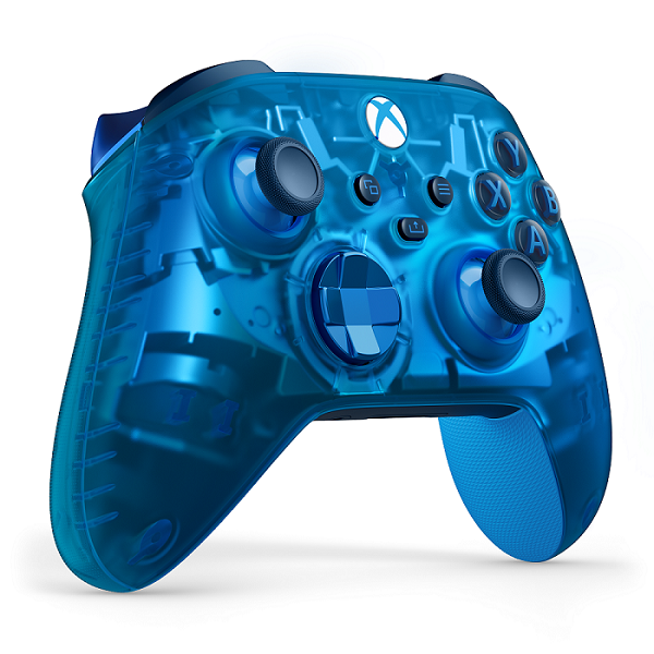 XSX - Bezd. ovládač Xbox Series, Translucent Series Blue 