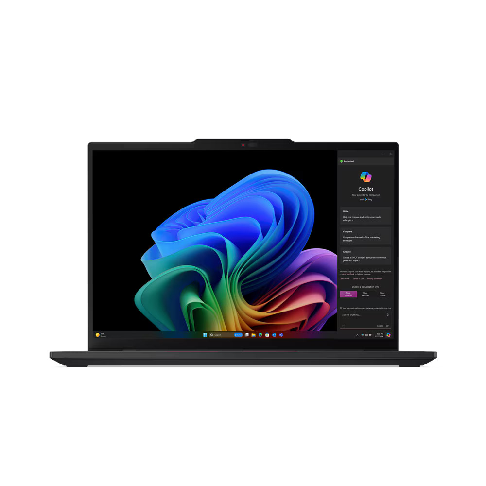 Lenovo ThinkPad T/ T14s Gen 6 (Snapdragon)/ X1E-78-100/ 14"/ WUXGA/ 32GB/ 1TB SSD/ Adreno/ W11P/ Black/ 3RNBD 