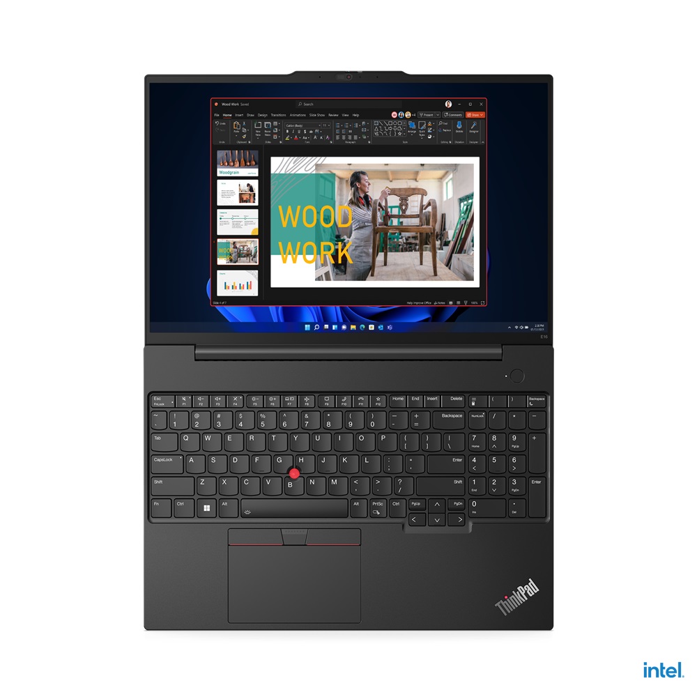 Lenovo ThinkPad E E16 Gen 1 (Intel) i5-13420H 16" WUXGA 16GB 512GB SSD UHD Xe W11P Black 3R 