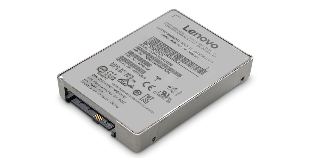 Lenovo Storage 1.6TB 3DWD 2.5