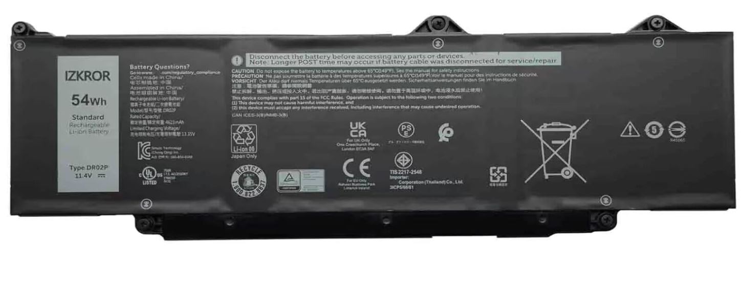 Dell Batéria 3-cell 54W/ HR LI-ION pre Latitude 5340, 5440, 5540, 5450, Procision 3480, 3580