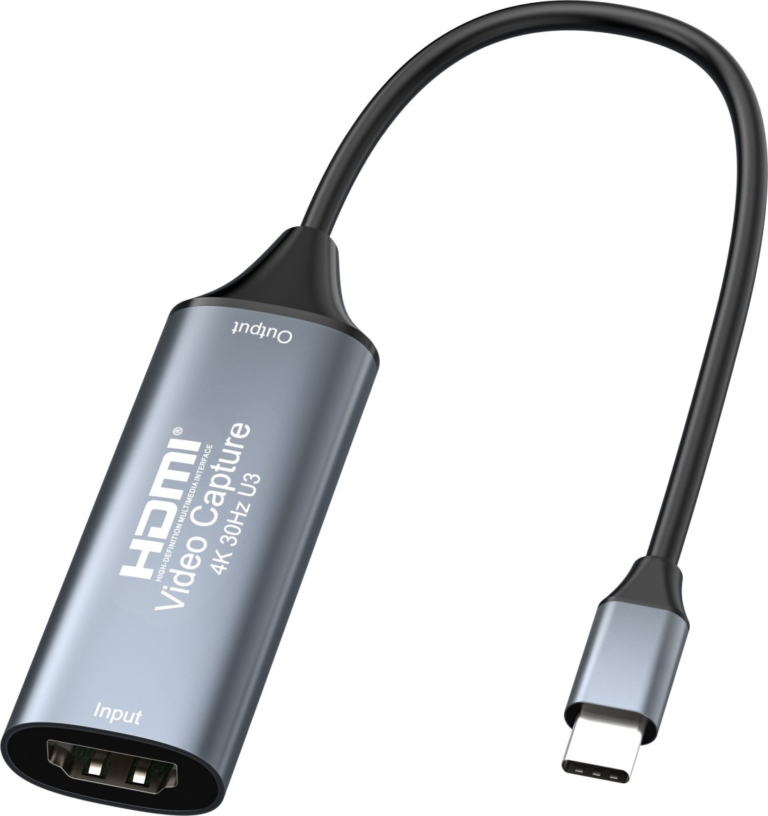 PremiumCord HDMI grabber pre video/ audio signálu do počítača s konektorom USB 3.0 typ c