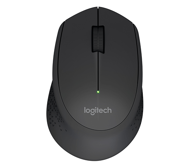 Logitech M280/ Ergonomická/ Optická/ Pre pravákov/ 1 000 DPI/ Bezdrôtová USB/ Čierna 