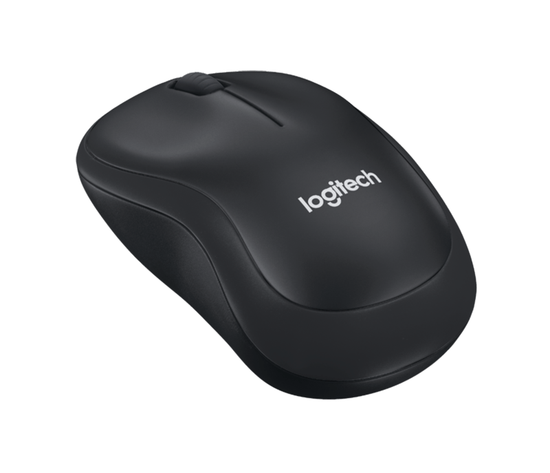 Logitech M220/ Kancelárska/ Optická/ 1 000 DPI/ Bezdrôtová USB/ Čierna