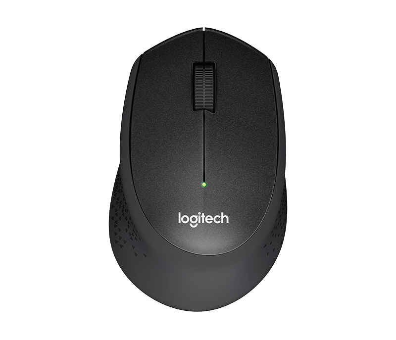 Logitech M330/ Kancelárska/ Optická/ Pre pravákov/ 1 000 DPI/ Bezdrôtová USB/ Čierna