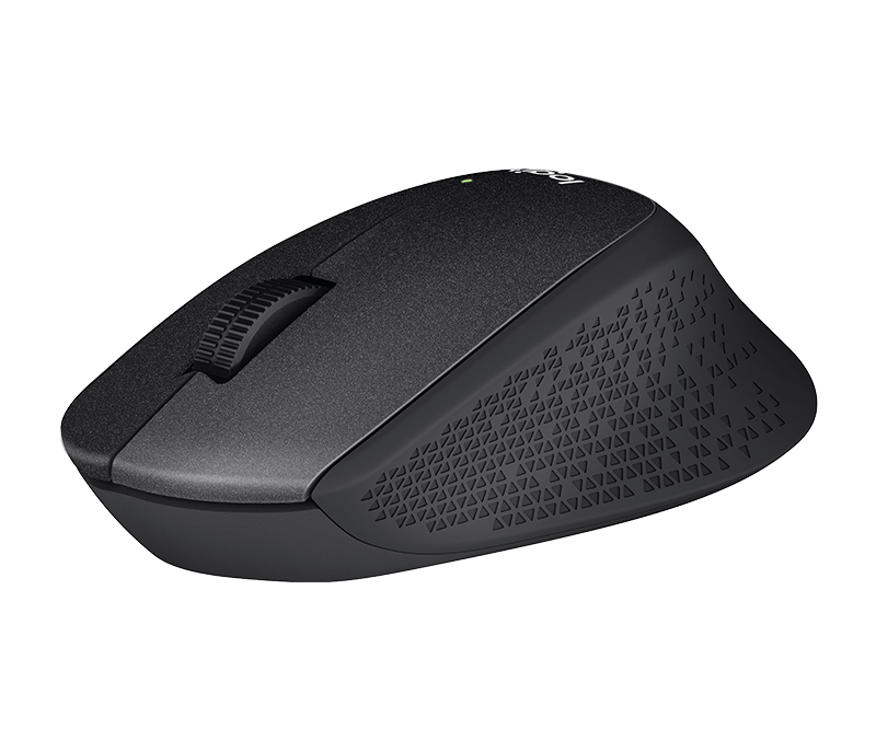 Logitech M330/ Kancelárska/ Optická/ Pre pravákov/ 1 000 DPI/ Bezdrôtová USB/ Čierna 