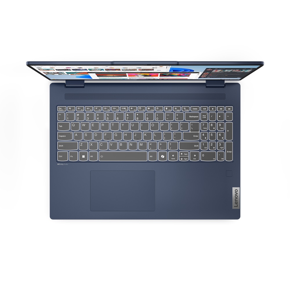 Lenovo IdeaPad 5 2-in-1/ 16IRU9/ 5-120U/ 16"/ 2048x1280/ T/ 16GB/ 512GB SSD/ Iris Xe/ W11H/ Blue/ 2R 