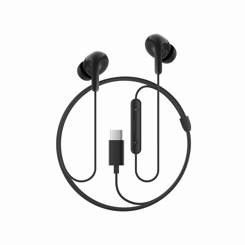 Xiaomi Type-C Earphones M2413E1/ USB-C/ Drôt/ Čierna 