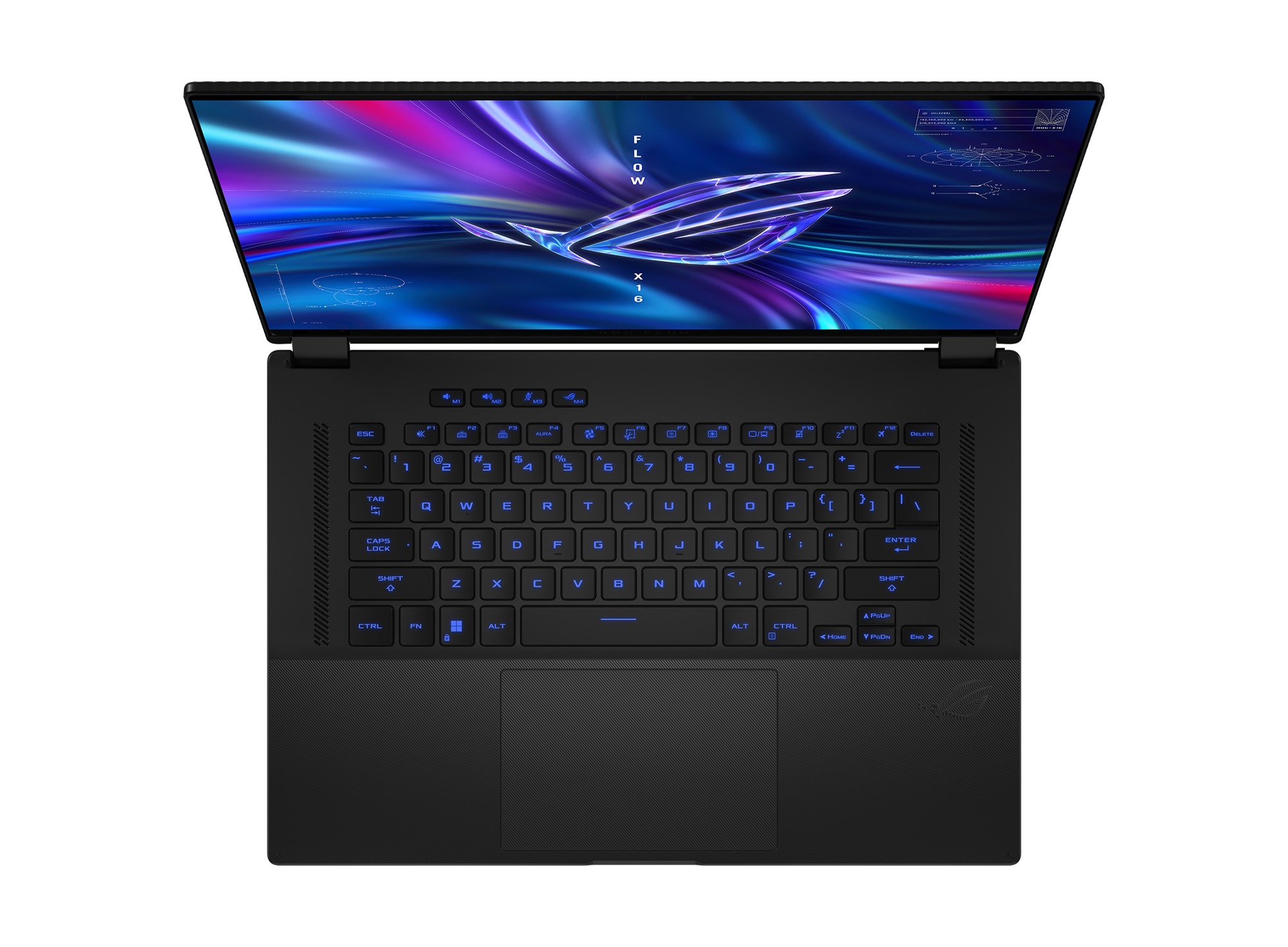 ASUS ROG Flow X16/ GV601VI/ i9-13900H/ 16"/ 2560x1600/ T/ 32GB/ 2TB SSD/ RTX 4070/ W11P/ Black/ 2R 