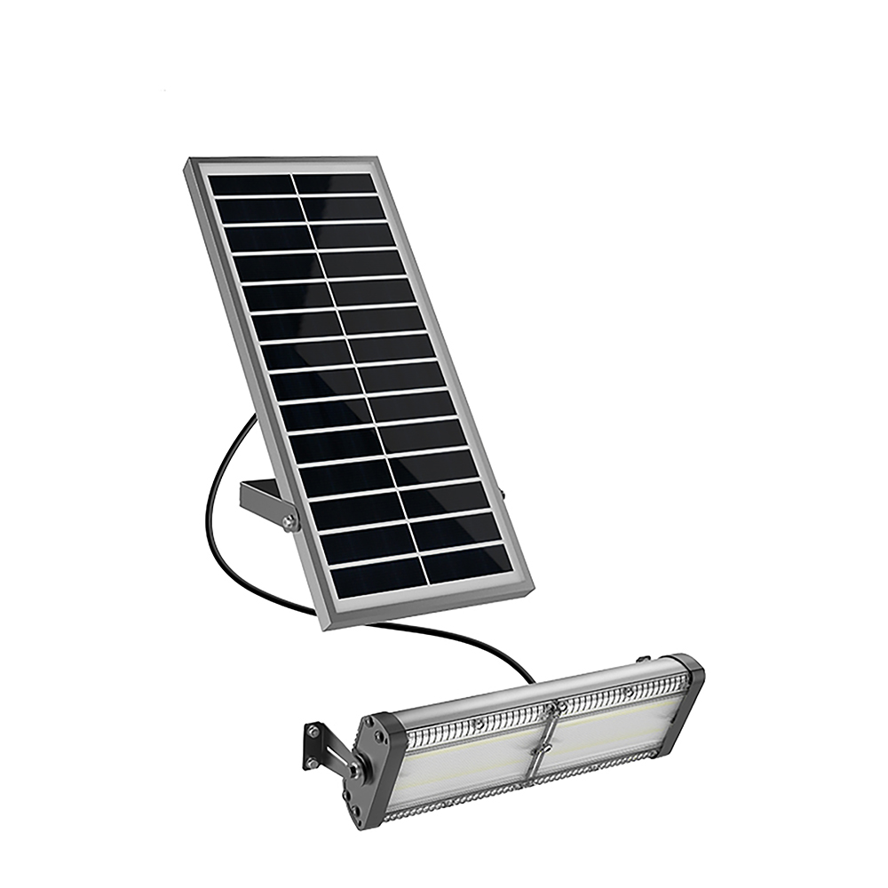 Vonkajšie solárne LED svetlo Viking SR40/ 5000 lm/ IP65/ 4 režimy/ studená biela
