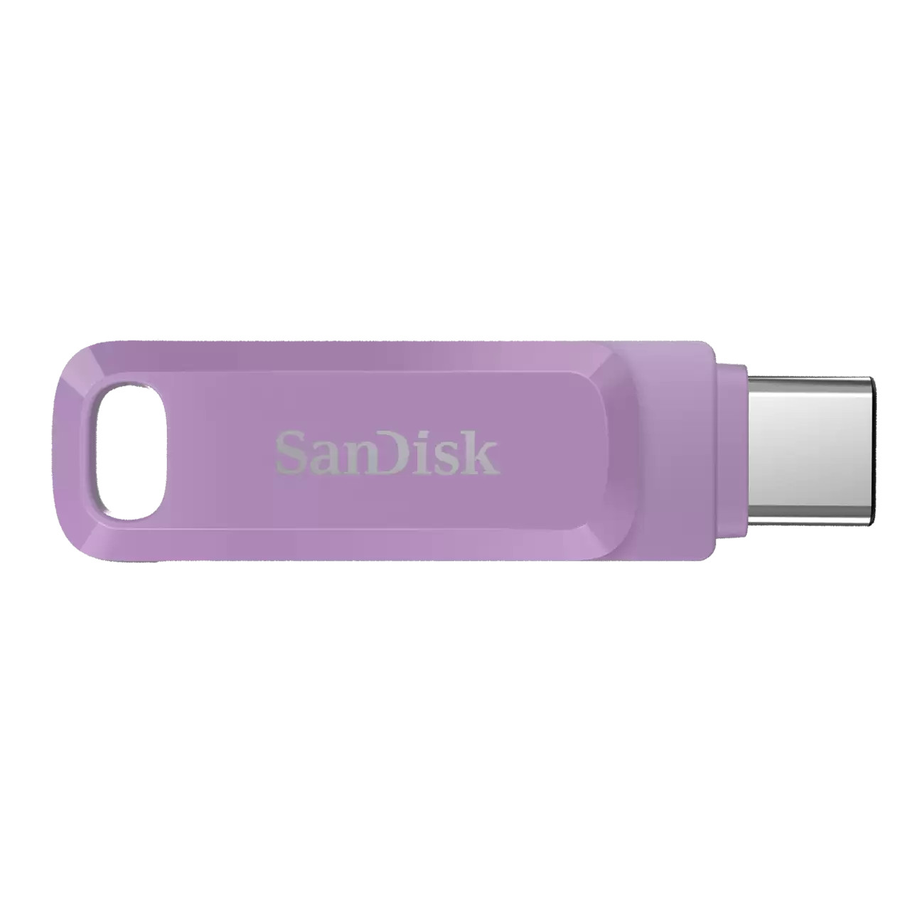 SanDisk Ultra Dual Drive Go/ 128 GB/ USB 3.2/ USB-A + USB-C/ Fialová