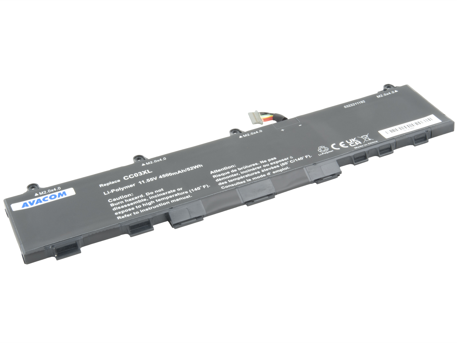 Batéria AVACOM pre HP EliteBook 850 G7, 850 G8 Li-Pol 11, 55 V 4500mAh 52Wh