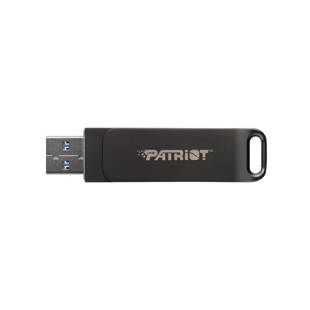 Patriot RAGE R550/ 64GB/ USB 3.2/ USB-A + USB-C/ Čierna 