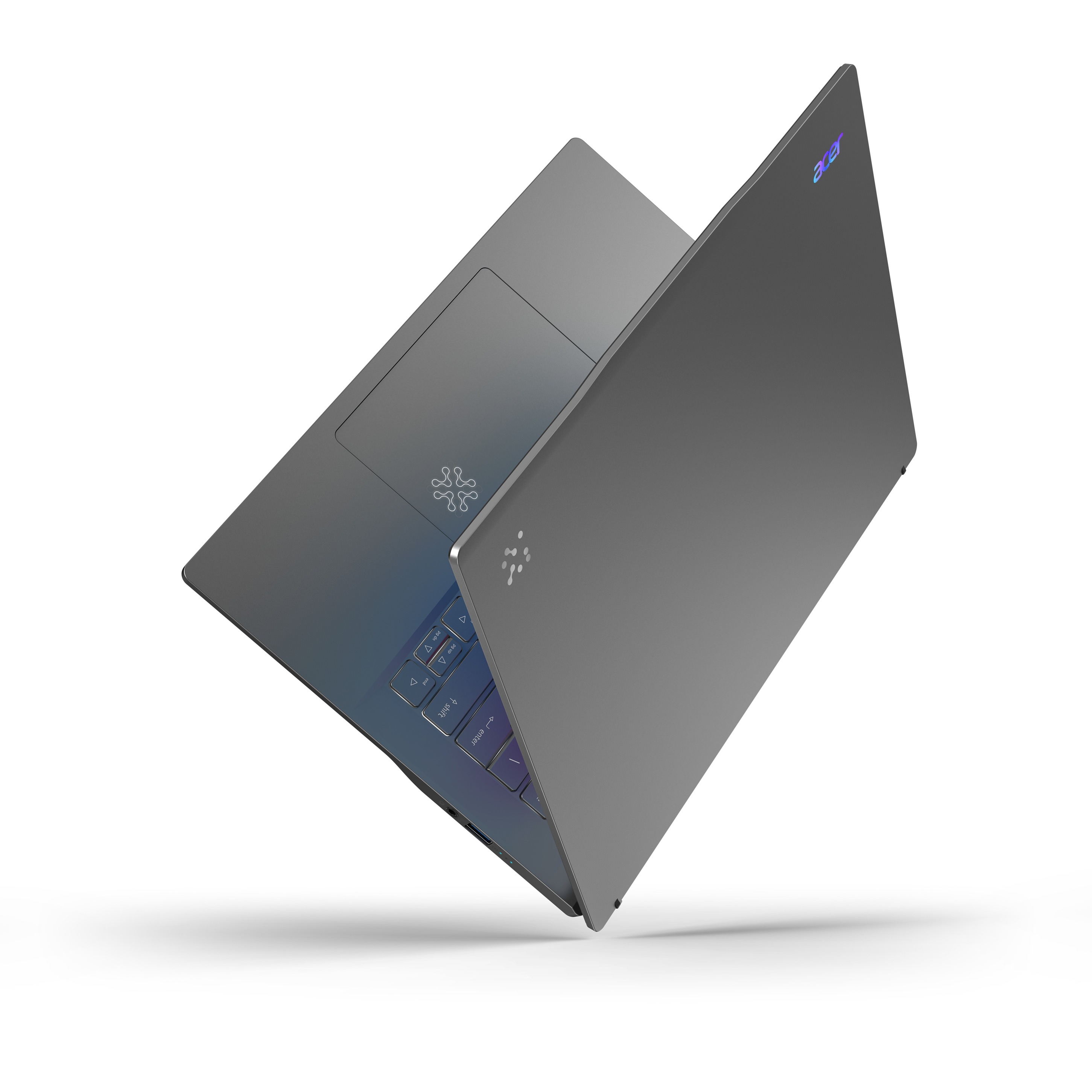 Acer Swift 14/ AI SF14-11-X6CS/ SD-X1P-64-100/ 14, 5"/ 2560x1600/ 16GB/ 1TB SSD/ Adreno/ W11H/ Gray/ 2R 