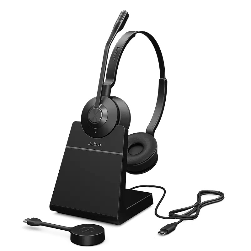 Jabra Engage 55 SE, UC Stereo, USB-C, Stand