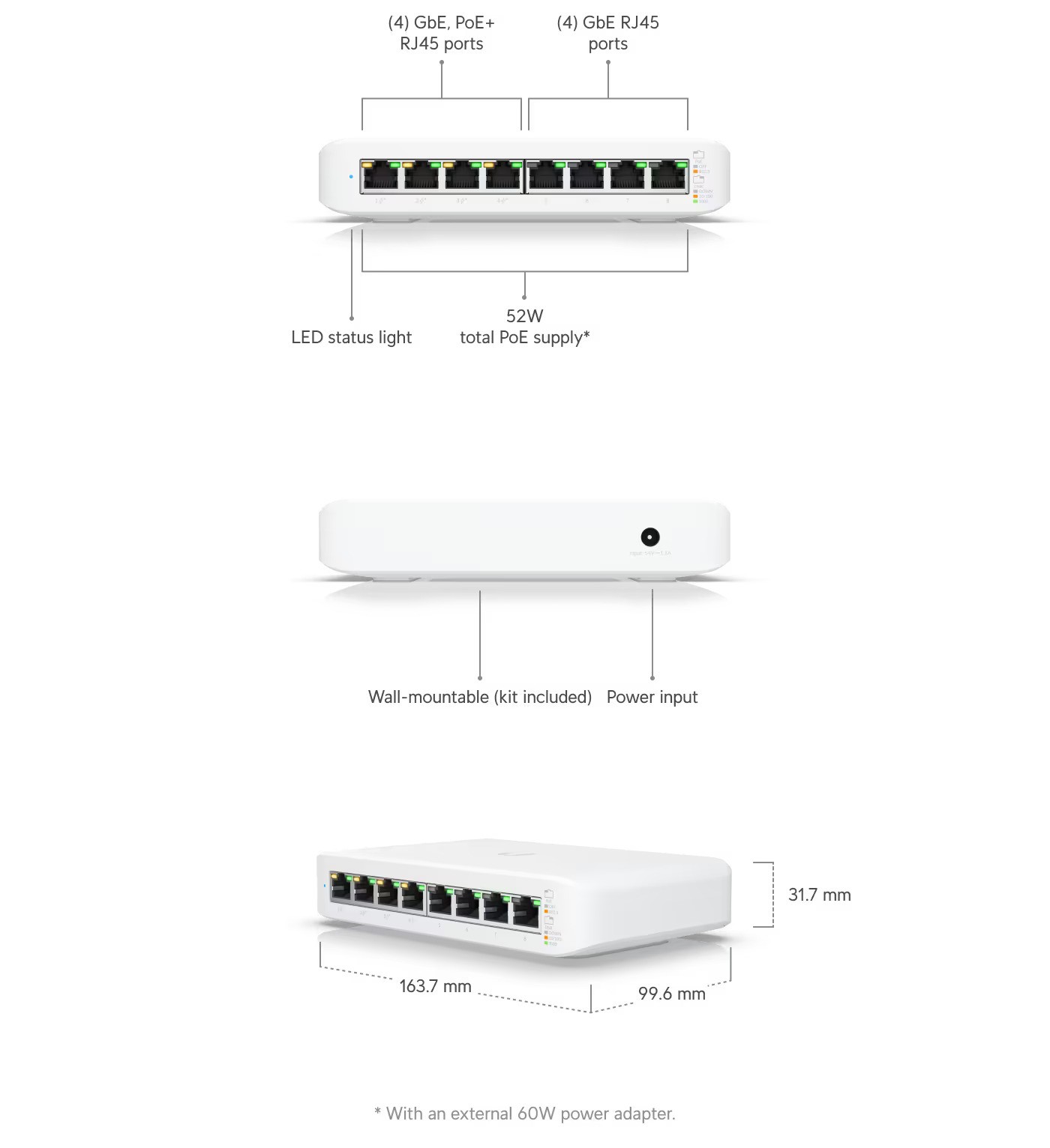 Ubiquiti USW-Lite-8-PoE 