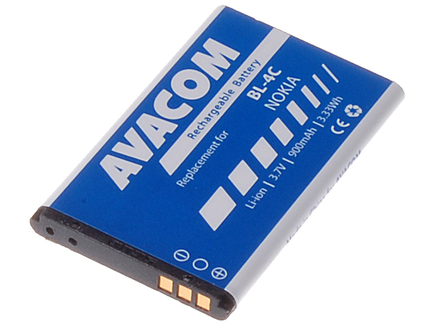 AVACOM batéria do mobilu Nokia 6300 Li-Ion 3, 7 V 900mAh (náhrada BL-4C)